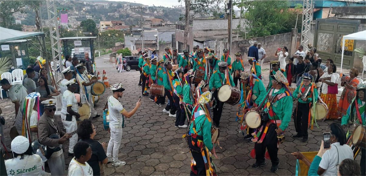 Encontro de Congadeiros e Cortejo